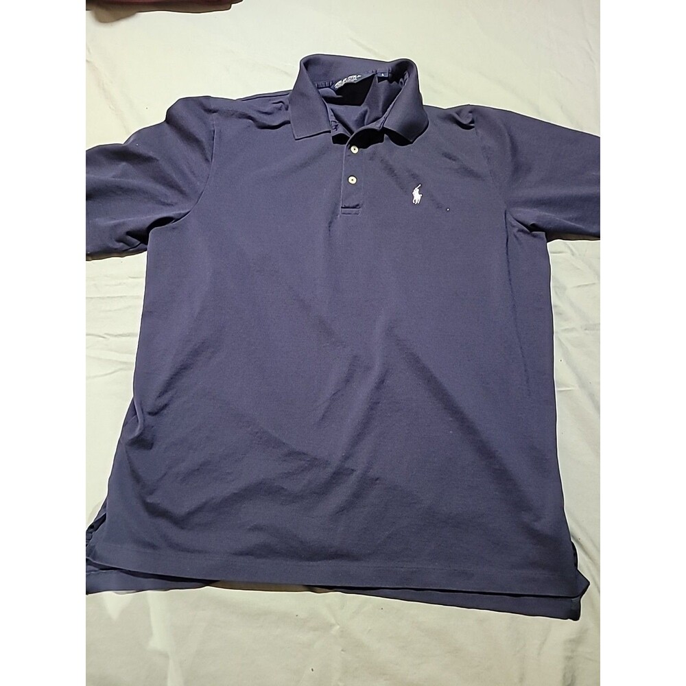 Ralph Lauren Polo Golf 100% Cotton Collared Shirt, Blue, Men's Large